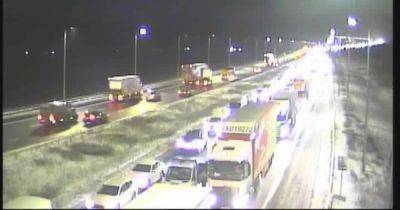 LIVE: 'Multi-vehicle crash' on M62 causes travel mayhem with delays of up to 90 minutes - latest updates