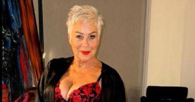 Loose Women's Denise Welch branded a 'queen' as she sports suspenders after 'don't care' message with famous face