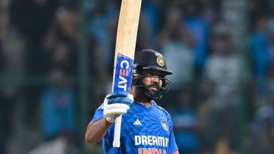 Virat Kohli - Rohit Sharma - India vs Afghanistan: Rohit Sharma Makes History, Becomes 1st Batter Ever To Achieve Massive T20I Feat - sports.ndtv.com - India - Afghanistan