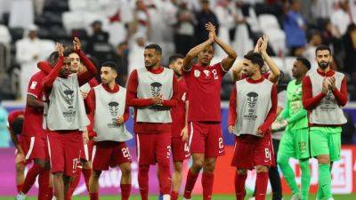 Afif shines again as Qatar beat Tajikistan to move into Asian Cup knockouts
