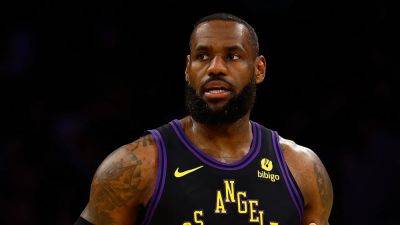 Fan kicked out of Lakers-Thunder game after touching LeBron James on bench: report