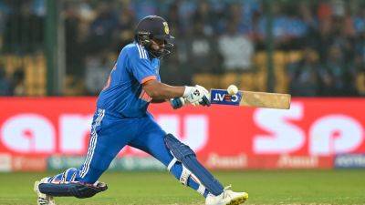 Rohit Sharma - Rinku Singh - Watch: Rohit Sharma's Switch-Hit Six Leaves Fans And Commentators Stunned During 3rd T20I Against Afghanistan - sports.ndtv.com - India - Afghanistan
