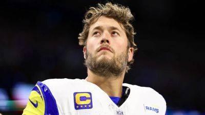 Rams' Matthew Stafford calls out Lions player for hit that caused teammate's torn ACL: 'You're dirty as f---'