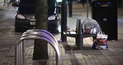 It's -8C and people are sleeping rough on the streets