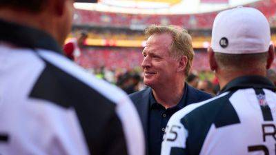 NFL commish Roger Goodell defends referees despite ongoing controversies: 'I'm very proud of what they do'