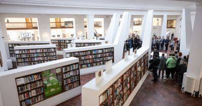 First pictures of Greater Manchester library which reopens today after £4.4M facelift - manchestereveningnews.co.uk - county Park