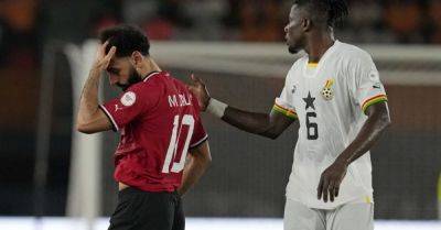 Mohamed Salah - Mohammed Kudus - Mohamed Salah forced off with injury as Egypt draw with Ghana at AFCON - breakingnews.ie - Egypt - Ghana - Liverpool