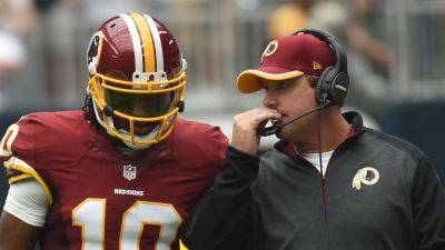 Rob Carr - Jay Gruden rips Robert Griffin III as social media feud rages on: 'You weren't good enough' - foxnews.com - Washington - county Eagle - county Bay