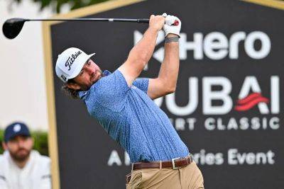 Cameron Young opens up three-shot lead at Dubai Desert Classic