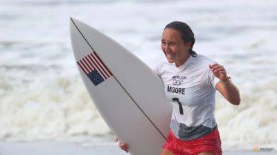 Paris Olympics - Surfing-Moore to take break from competition after Olympic title defence - channelnewsasia.com - Usa - New York - county Moore