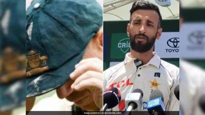Pakistan Captain Shan Masood Urges Australian Government For "Country-wide Search, Best Detectives' To Find David Warner's Stolen Cap
