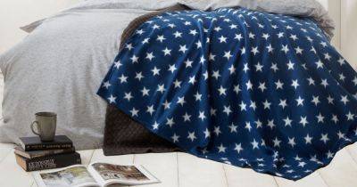Throws to help save on heating cost less than a Christmas pudding in retailer's £2 sale