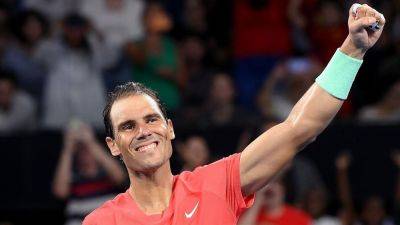 Rafael Nadal - Dominic Thiem - Rafael Nadal wins first competitive singles match in a year - ESPN - espn.com - Australia