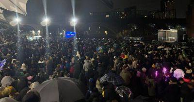Children were 'scared and crying' as thousands gathered amid New Year's Eve fireworks 'chaos' at Castlefield Bowl