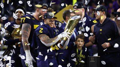Michigan’s Blake Corum revisits one-word slogan for anyone who doubts legitimacy of national championship