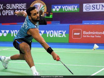 Aaron Chia - Chirag Shetty - India Open 2024 Semi-Final Badminton Live Updates: HS Prannoy, Satwiksairaj Rankireddy-Chirag Shetty Eye Final Berth - sports.ndtv.com - China - India - Malaysia