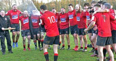 Linlithgow Rugby Club celebrate title win with games to spare, as boss says triumph has been "a long time coming"