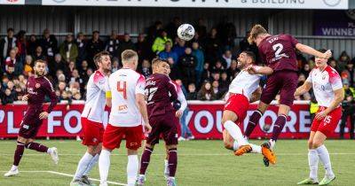 Hearts squeeze past Spartans as glimpse of life without Lawrence Shankland makes for scary viewing - 3 talking points