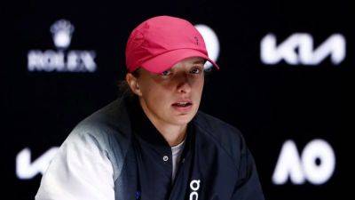 Swiatek at a loss to understand Australian Open exit