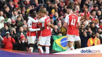 Mikel Arteta - Bukayo Saka - Liga Inggris - Arsenal Sudah Segar Lagi, Siap Tancap Gas! - sport.detik.com