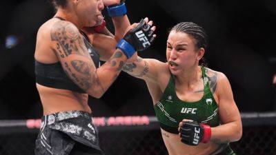 Raquel Pennington tops Mayra Bueno Silva for vacant title at UFC 297 - ESPN