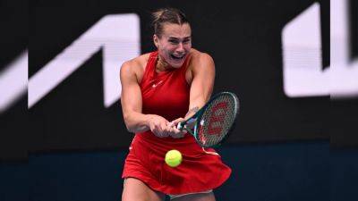 Aryna Sabalenka 'Stronger' Now Than During Australian Open Title Breakthrough