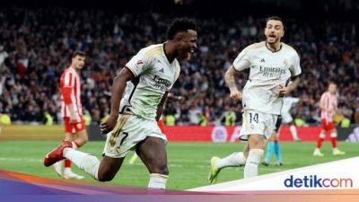 Jude Bellingham - Nacho Fernández - Aurelien Tchouameni - Liga Spanyol - Real Madrid Vs Almeria: Dramatis! Los Blancos Menang 3-2 - sport.detik.com