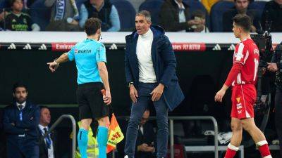 Carlo Ancelotti - Jude Bellingham - Dani Carvajal - Real Madrid downplay Almeria talk of VAR 'robbery' in loss - ESPN - espn.com - Brazil