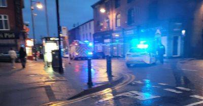 Emergency services called to Oldham after 'building in danger of collapsing'