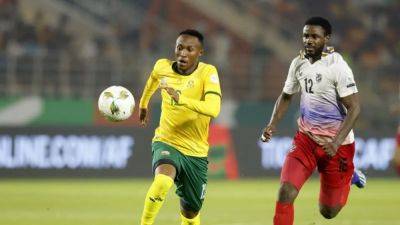 Percy Tau - Themba Zwane - Peter Shalulile - South Africa secure emphatic win over neighbours Namibia at Cup of Nations - channelnewsasia.com - Namibia - South Africa - Tunisia - Mali - Ivory Coast - county Williams
