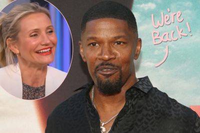 Jamie Foxx Spotted On Back In Action Set Alongside Cameron Diaz For The First Time Since Health Scare! - perezhilton.com - Georgia - Instagram