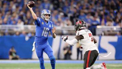 Goff throws 2 TDs as Lions beat Buccaneers to reach 1st NFC title game in 32 years
