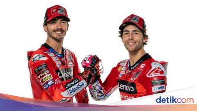 Francesco Bagnaia - Pecco Bagnaia - Enea Bastianini - Ducati Luncurkan Tim untuk MotoGP 2024 - sport.detik.com - Qatar