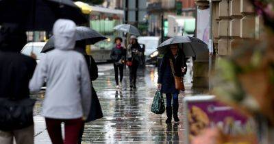 Met Office forecasts NINE hours of heavy rain to batter Manchester as Storm Jocelyn hits