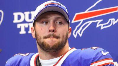 Josh Allen sums up Bills' devastating playoff defeat: 'Losing sucks'