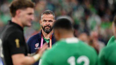 'I'm over it' - Ireland boss Andy Farrell to review World Cup with squad and move on