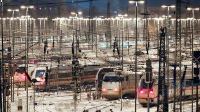 Germany train strikes: DB drivers announce a week-long walkout starting on Wednesday