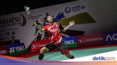 Shesar Hiren Rhustavito - Vito Tersingkir di Indonesia Masters 2024 - sport.detik.com - Indonesia