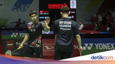 Leo Rolly Carnando - Daniel Marthin - Teo Ee Yi - Hasil Indonesia Masters 2024: Reza/Sabar, Meilysa/Rachel Melaju - sport.detik.com - Indonesia - Taiwan