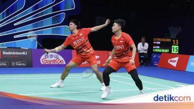 Leo Rolly Carnando - Daniel Marthin - Hasil Indonesia Masters 2024: Leo/Daniel Lewati Rintangan Pertama - sport.detik.com - Indonesia