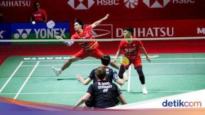 Leo Rolly Carnando - Daniel Marthin - Aksi Leo/Daniel Sikat Wakil Jerman di Indonesia Masters 2024 - sport.detik.com - Indonesia