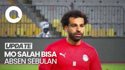 Mo Salah Bisa Absen Sebulan, Berpeluang Main Jika Mesir ke Final - sport.detik.com