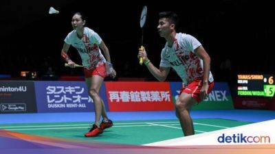 Hasil Indonesia Masters 2024: Dejan/Gloria Disingkirkan Zheng/Huang
