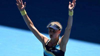 Qualifier Yastremska beats Noskova to book Melbourne semi-final spot