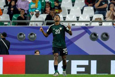 Paulo Bento - Late Al Ghassani goal takes UAE into Asian Cup knockouts despite defeat against Iran - thenationalnews.com - Uae - Iran - Hong Kong - Palestine