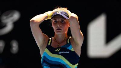 Qualifier Dayana Yastremska surges into Australian Open semis