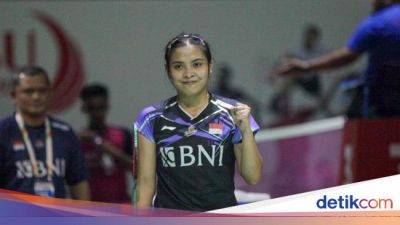 Gregoria Mariska Tunjung - Senyum Gregoria Usai Kalahkan Wakil Jerman di Indonesia Masters - sport.detik.com - Indonesia