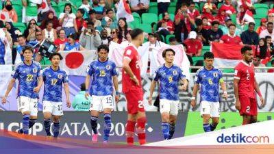 Jordi Amat - Sandy Walsh - Jepang Vs Indonesia: Samurai Biru Tebas Garuda 3-1, Lolos ke 16 Besar - sport.detik.com - Qatar - Indonesia - Oman