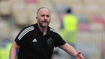 Algeria coach Belmadi steps down