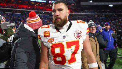 Patrick Mahomes - Travis Kelce - Taylor Swift - Travis Kelce suggests Bills fans hurled insults about family, Patrick Mahomes during playoff game - foxnews.com - state New York - county Travis - county Park